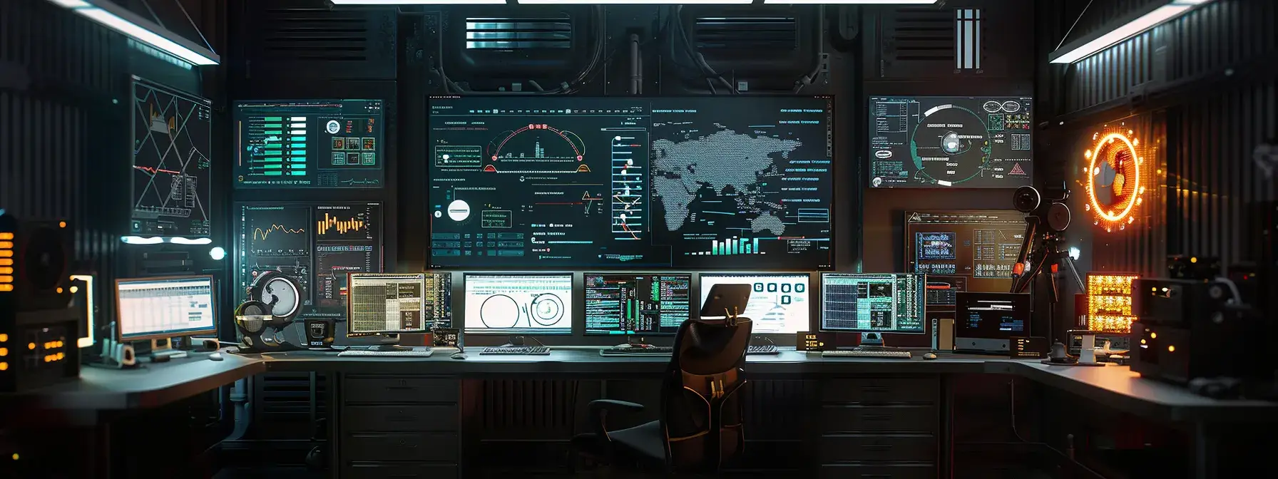 a dynamic and organized workspace showcasing a detailed step-by-step mobile app audit process, with vibrant visuals of charts, user feedback, and technical diagrams illuminated by soft, focused lighting to highlight clarity and precision.