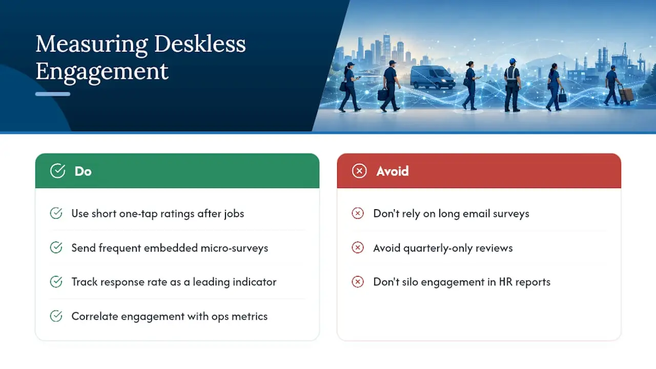 How Do You Measure Engagement Among Deskless Employees? — overview diagram
