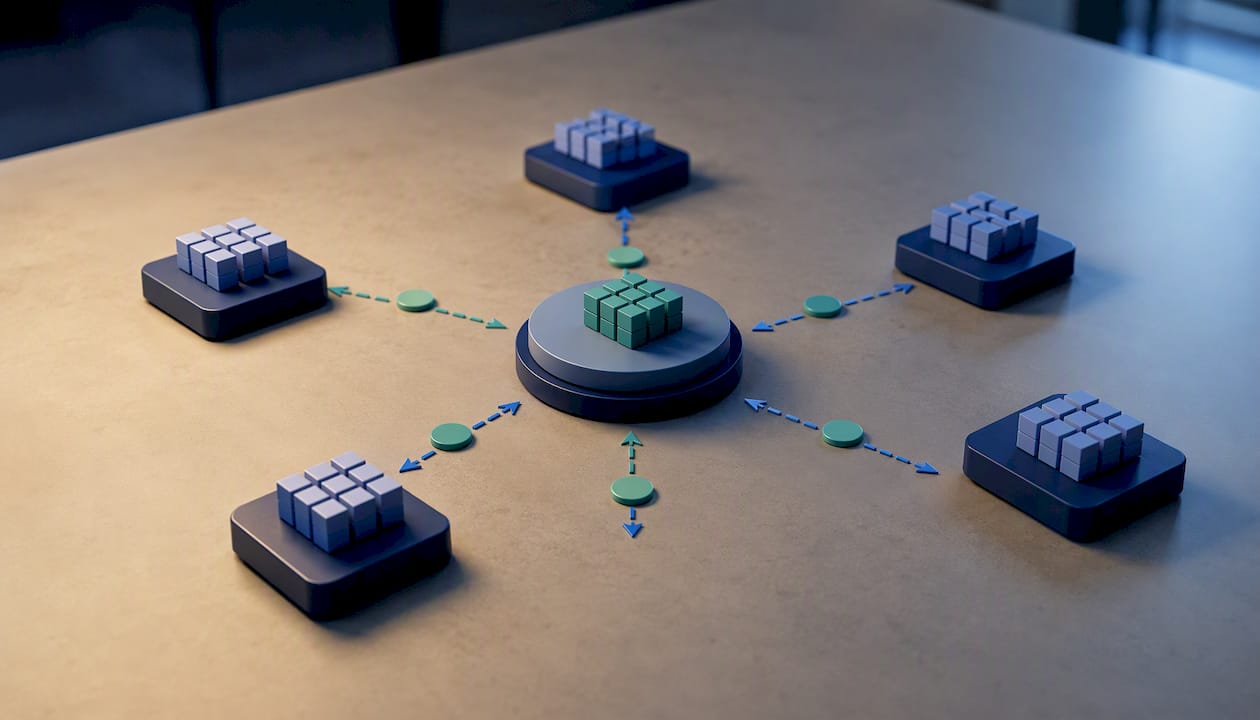 Federated learning updates across device fleet