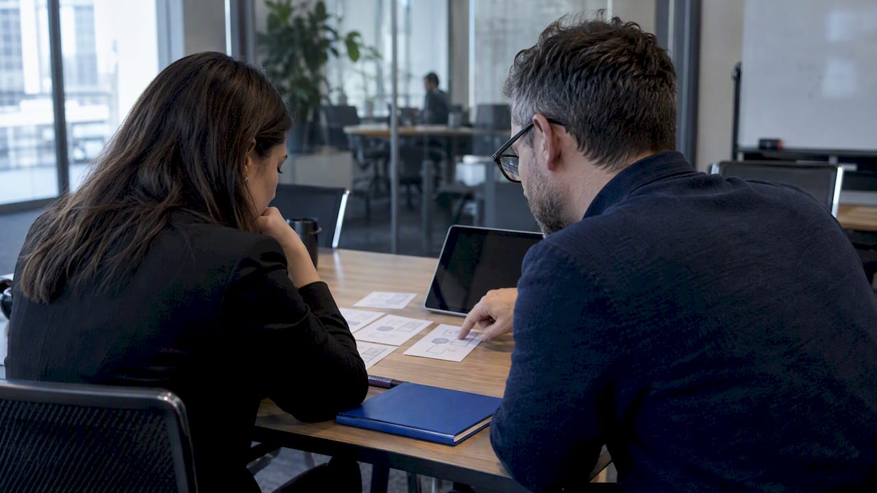 Enterprise leaders reviewing managed AI options