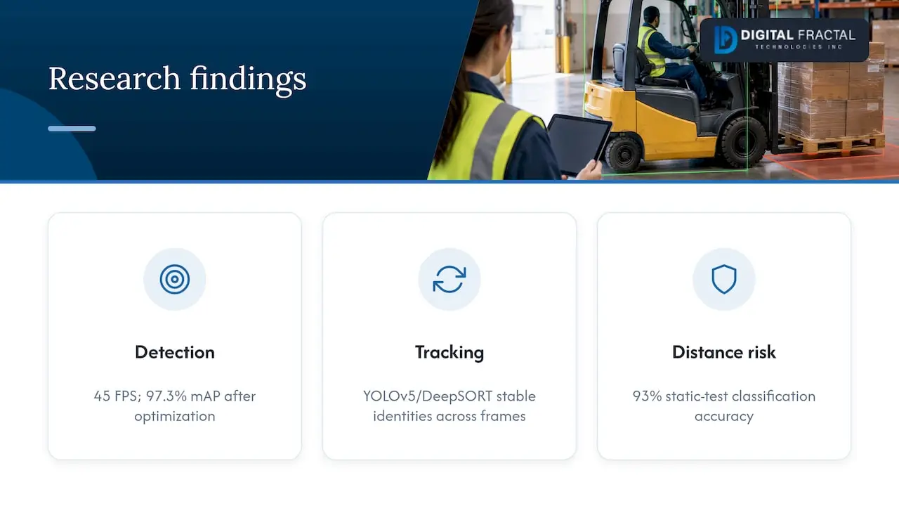 Three forklift vision research findings